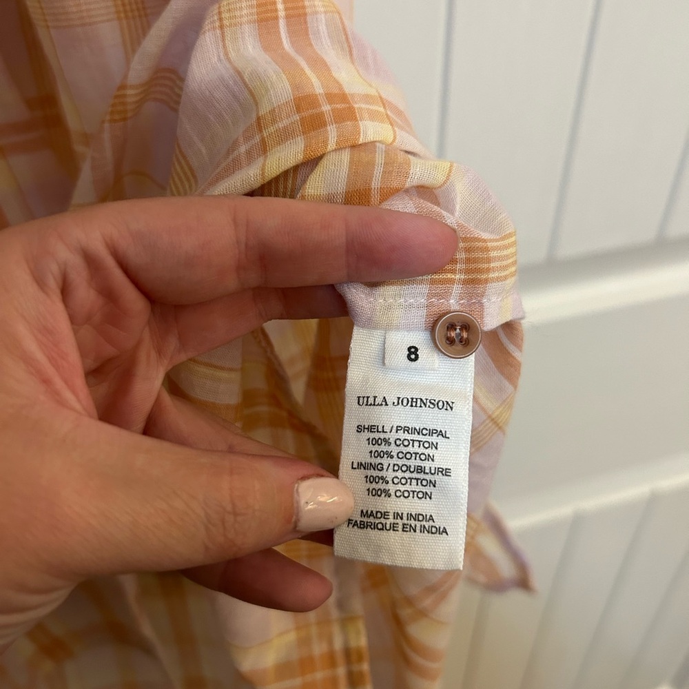NWT Ulla Johnson Fayette Dress - Picture 9 of 10